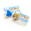 Sadie’s Moon - Mermaid Tail Resin Necklace + Postcard