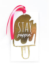Sadie’s Moon - Popsicle Resin Necklace  + Bookmark